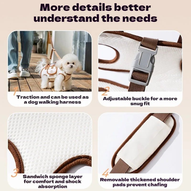 Hands-Free Dog & Cat Backpack Compact