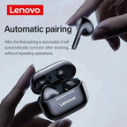 LP40 V5.0 Wireless Earphones – Sweatproof, Ultra-Light Bluetooth Headphones for Phones, PCs & Tablets