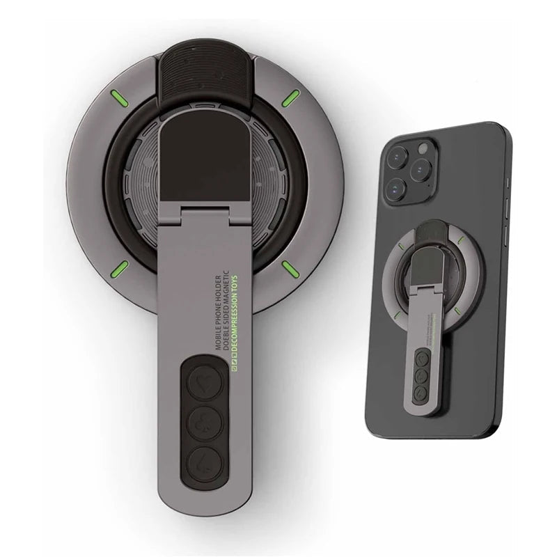 Magnetic MagSafe Ring Holder & Kickstand for iPhone | 3 in 1