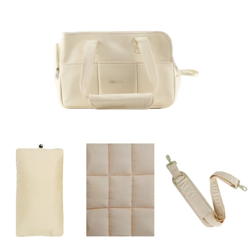 "MiniMate Pet Tote – Stylish Carrier Bag for Small Dogs & Cats"