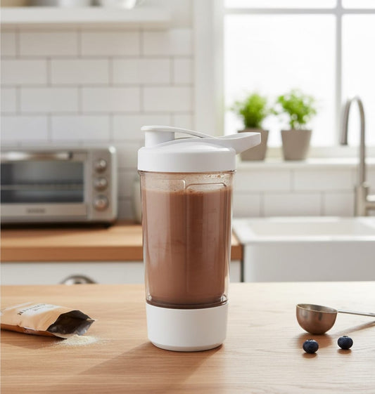 Multipurpose USB Shaker Bottle – Rechargeable Protein Drink Mixer 450ml