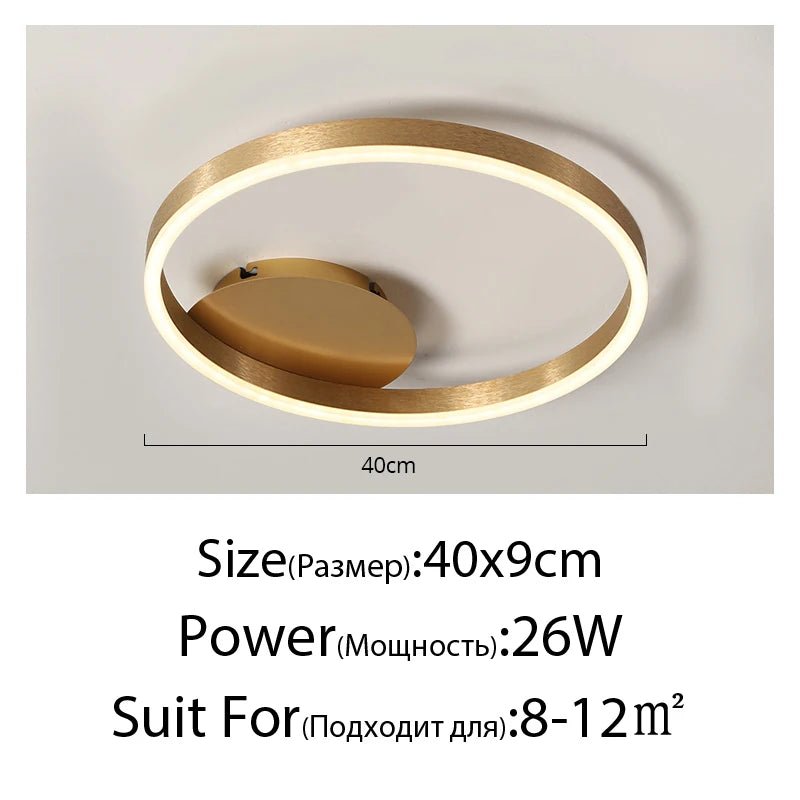 NordiGlo – Lampadario a LED in metallo nero lucido per interni domestici 