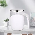 Rechargeable Self-Stirring Coffee Mug – Magnetic Stainless Steel Cup for Home & Office Use