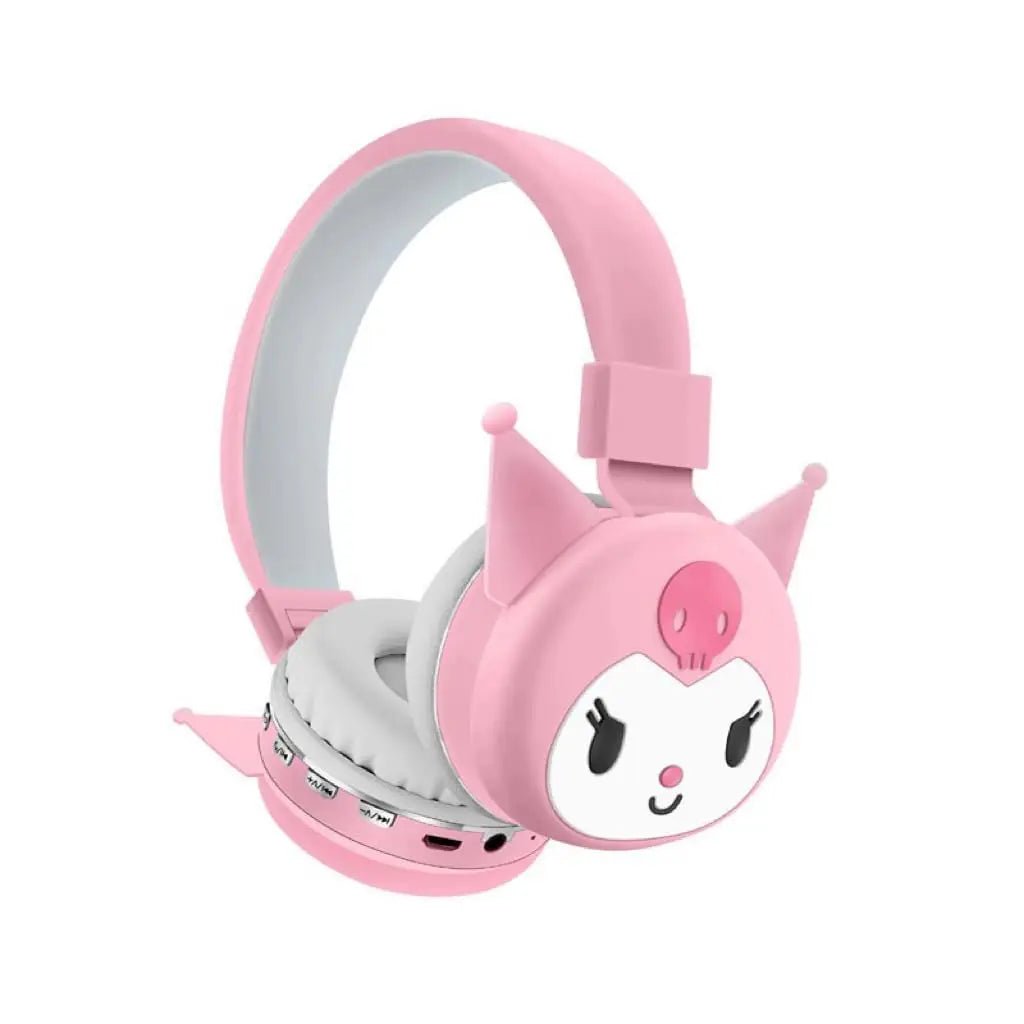 Cuffie wireless Hello Kitty – Auricolari rosa carini con microfono 