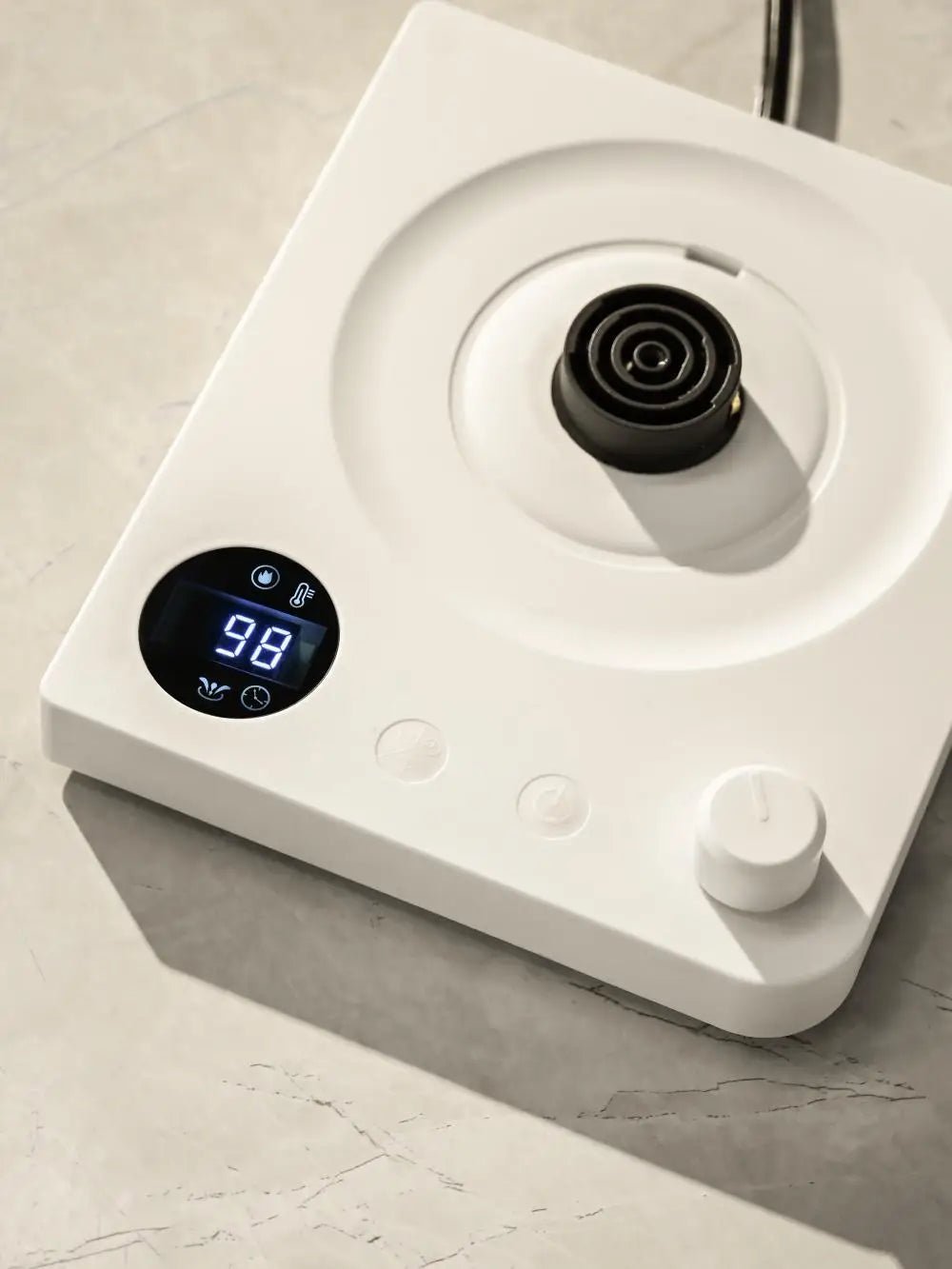 Smart Pour-Over Kettle – 1000ml Electric Gooseneck with LED Temp Display for Coffee & Tea