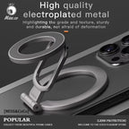 Strong Rotating Magnetic 3-in-1 iPhone Stand & Ring Grip- (14/15/16)