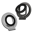 Strong Rotating Magnetic 3-in-1 iPhone Stand & Ring Grip- (14/15/16)
