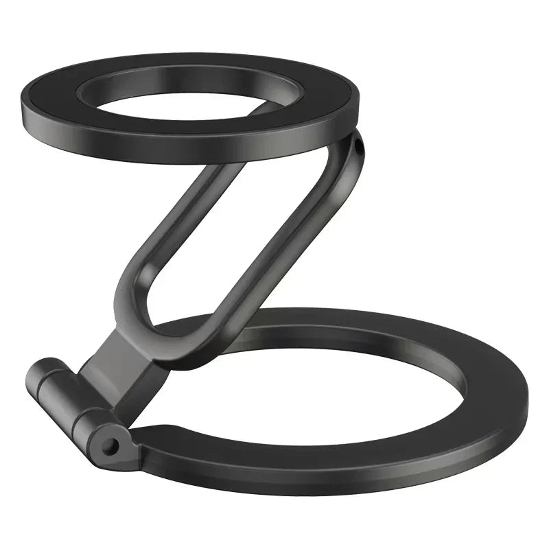 Strong Rotating Magnetic 3-in-1 iPhone Stand & Ring Grip- (14/15/16)