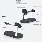 TriPower Wireless Charger for iPhone, Watch & AirPods