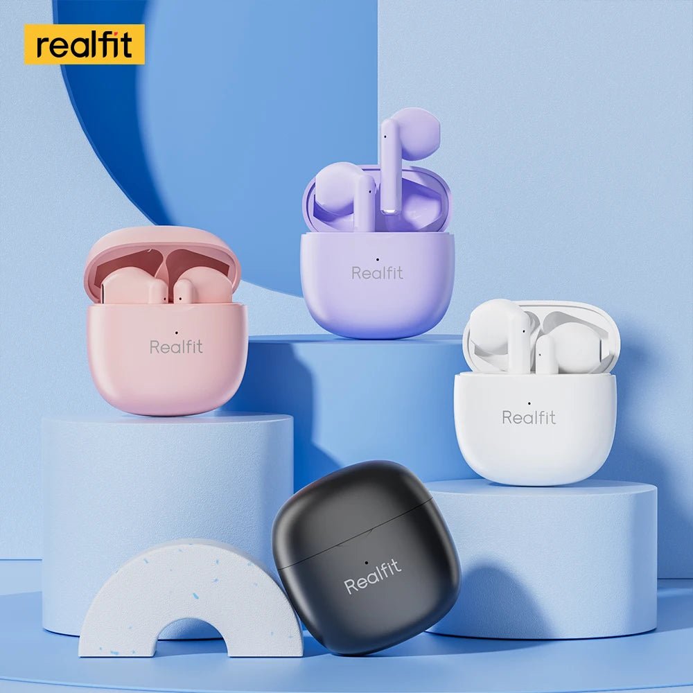 TWS Bluetooth Earbuds – HiFi Sound Wireless Earphones for Xiaomi, Realme & Android Devices