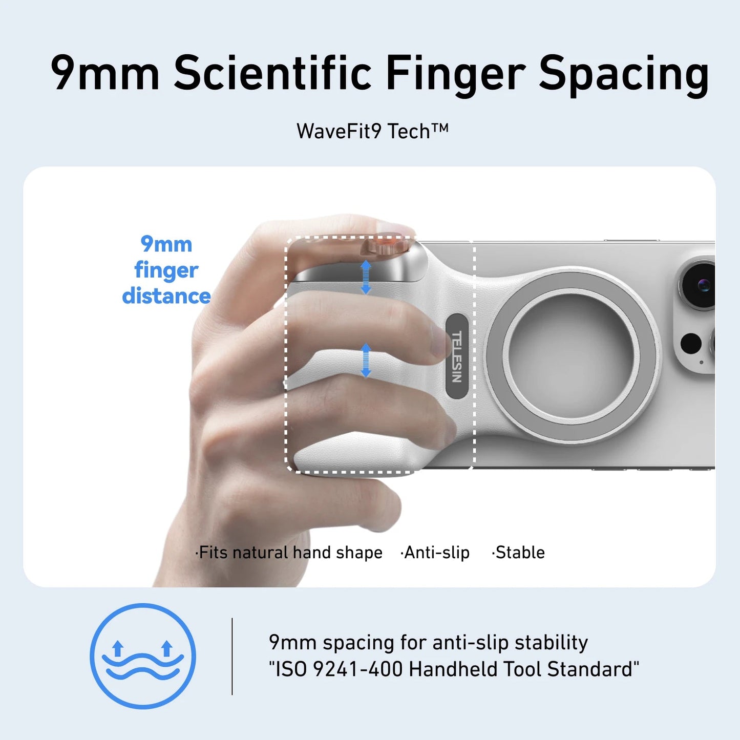 Universal Magnetic Phone Shooting Grip with Remote